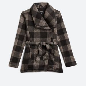 Coffeshop Jasmine KnitTrench Jacket